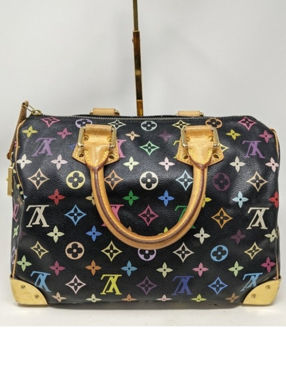 LOUIS VUITTON Multicolor Speedy 30 Tote Bag - Picture 2 of 16